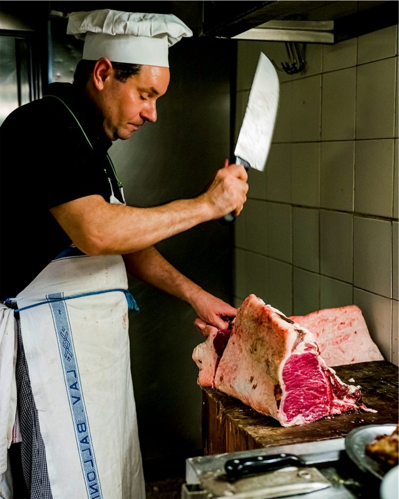 taglio della bistecca