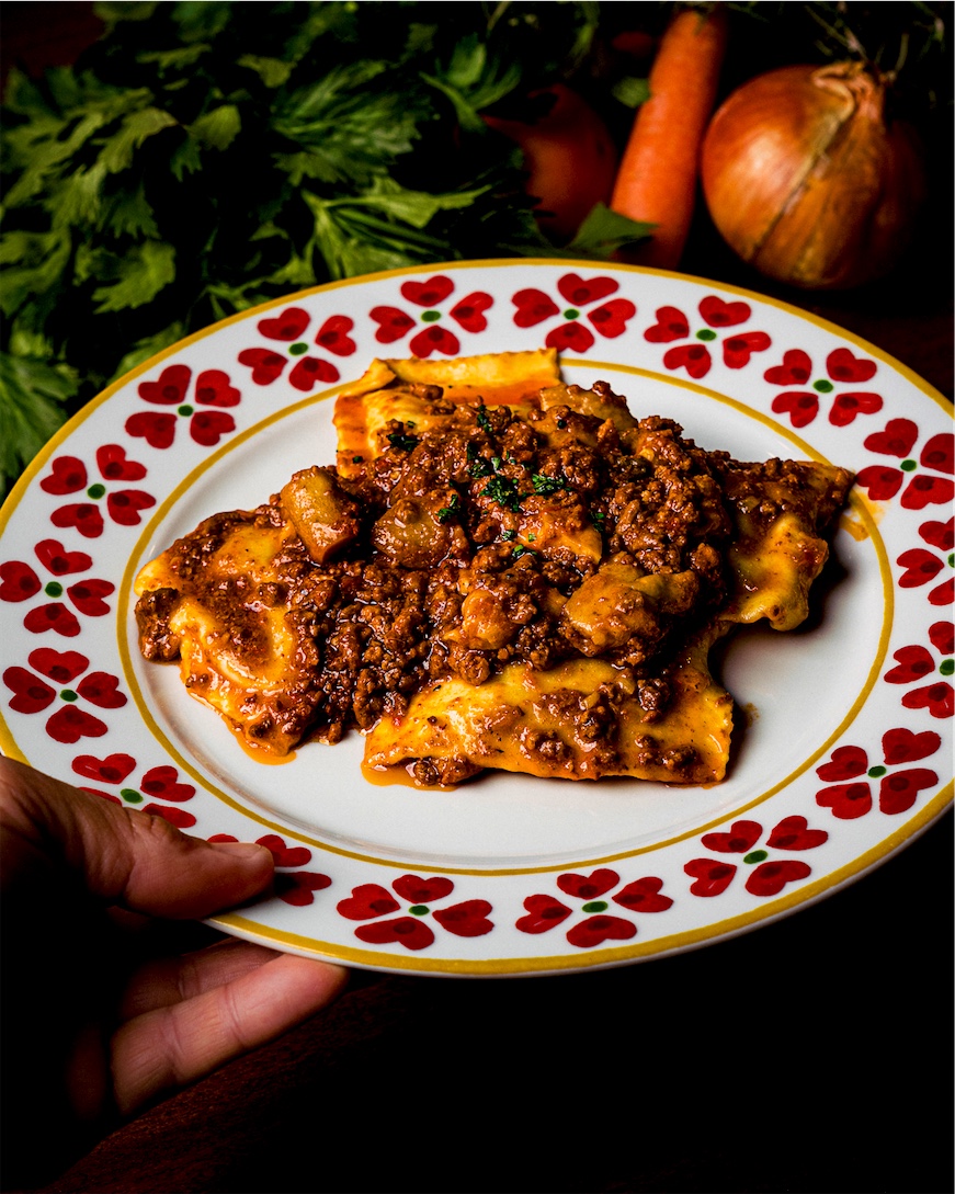 tagliatelle al ragù