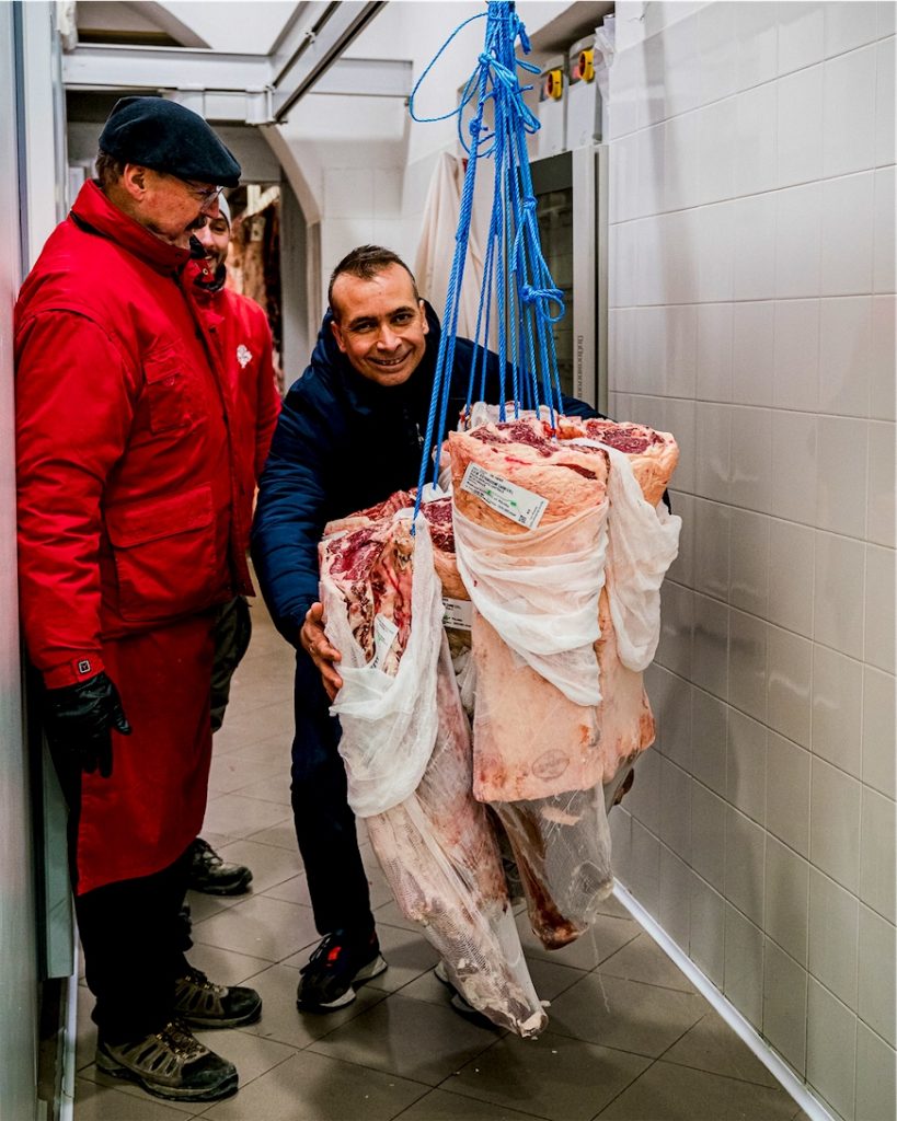 la scelta della carne